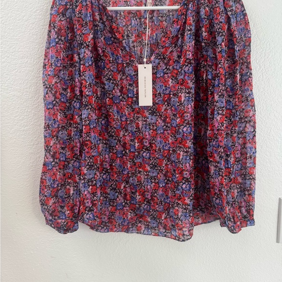 Rebecca Taylor LS Cosmic Top - Picture 2 of 8